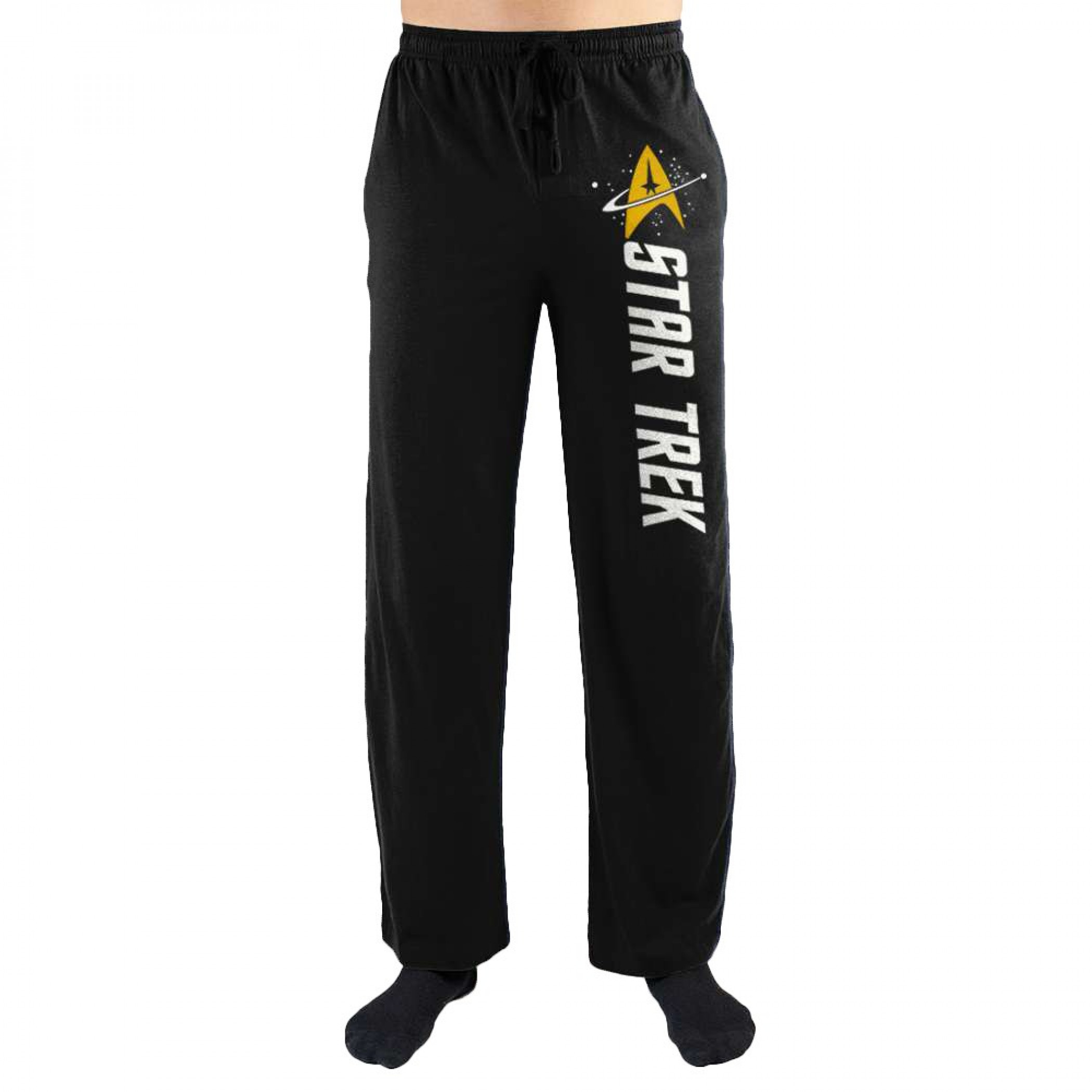 Star Trek Gold Emblem Pajama Sleep Pants